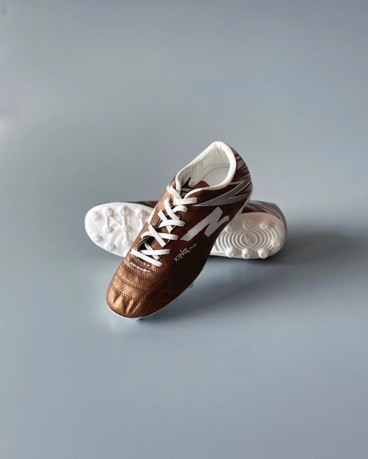 FELO KING PLUS MULTI GROUND FOOTBALL BOOTS GOLD/WHITE