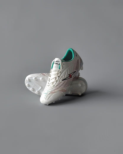 SPIKA MICA HARD GROUND FIOTBALL BOOTS WHITE