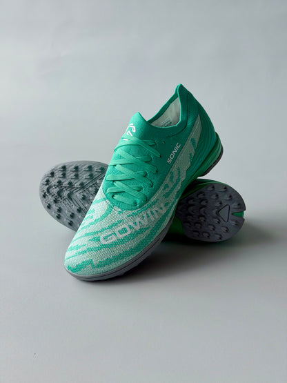 FOWIN SONIC GREEN TURF STUD FOOTBALL BOOT