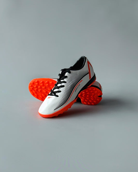 FELO AEROSTAR MULTI GROUND BOOTS WHITE/ORANGE