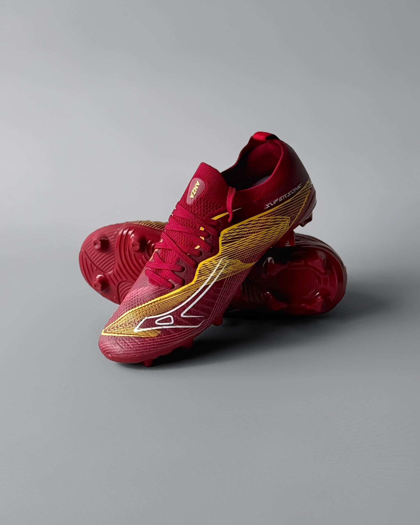 ANZA SUPERSONIC HARD GROUND BOOT MEROON