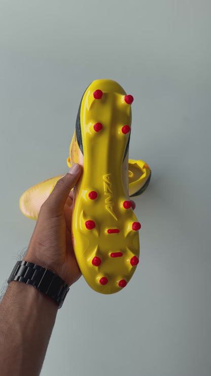 ANZA STRIKER YELLOW HARD GROUND FOOTBALL BOOT