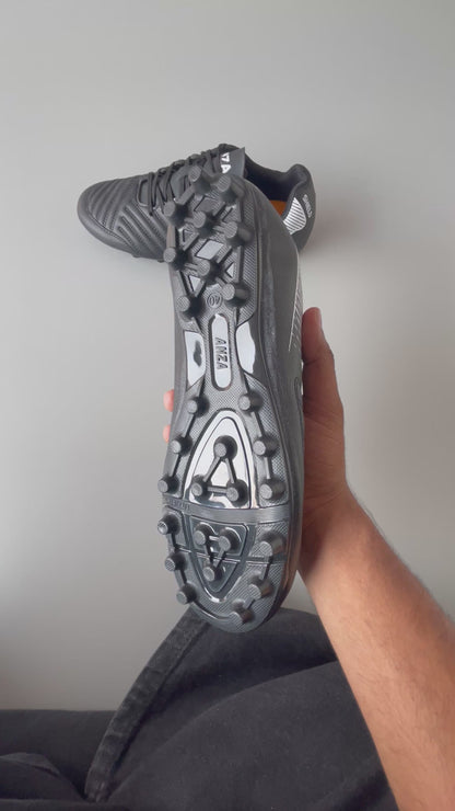 ANZA SHIELD MULTI GROUND FOOTBALL BOOTS BLACK