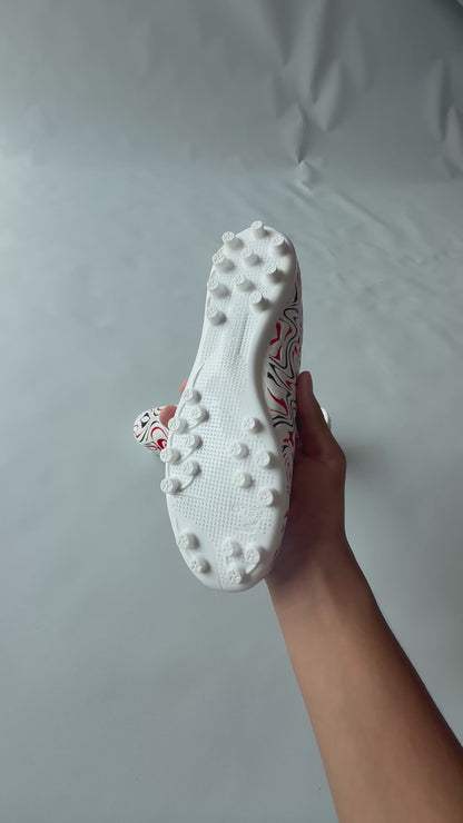 FELO INFINITY MULTI GROUND BOOTS RED/WHITE